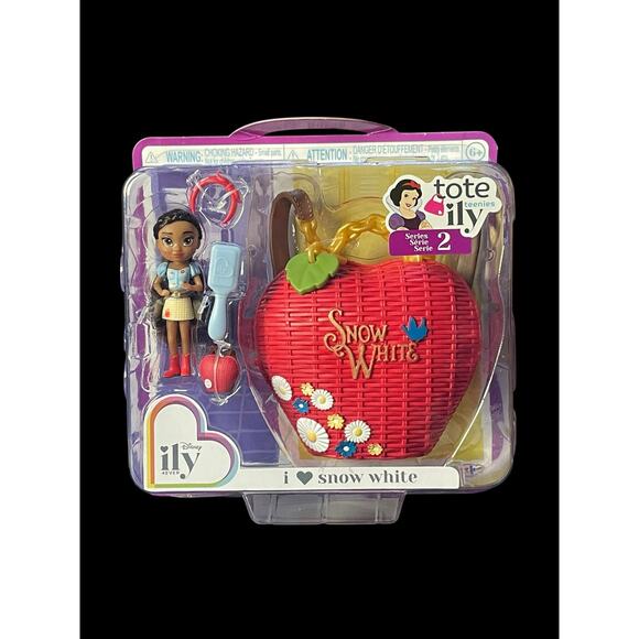 Rare Disney ily 4ever Tote ily Teenies Snow White Series 2 NIB HARD TO FIND - Picture 1 of 3